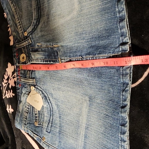 WAS $25  Women's MED  Denim MINI Skirt Condition New - Picture 5 of 14